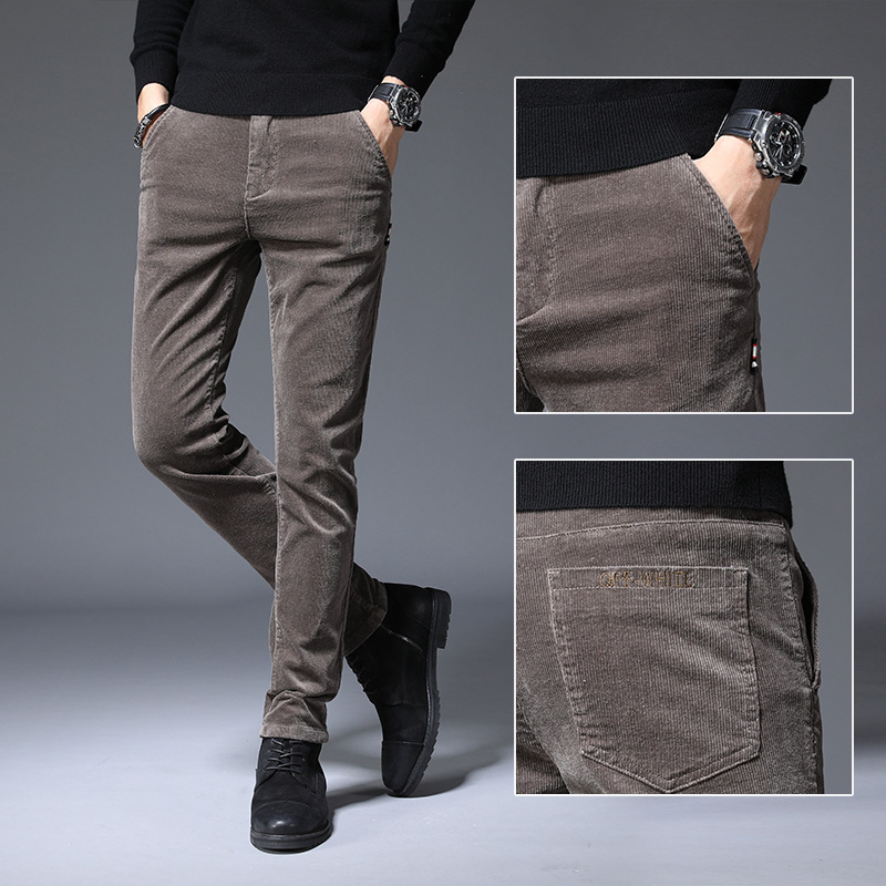 Open Crotch Men Fall Winter Fl - Corduroy Pant Warm 评论和价格