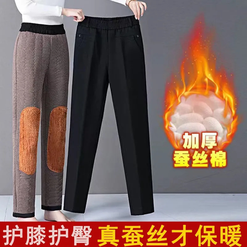 Straight-leg Pants Female Fall - Corduroy Pant Warm 评论和价格