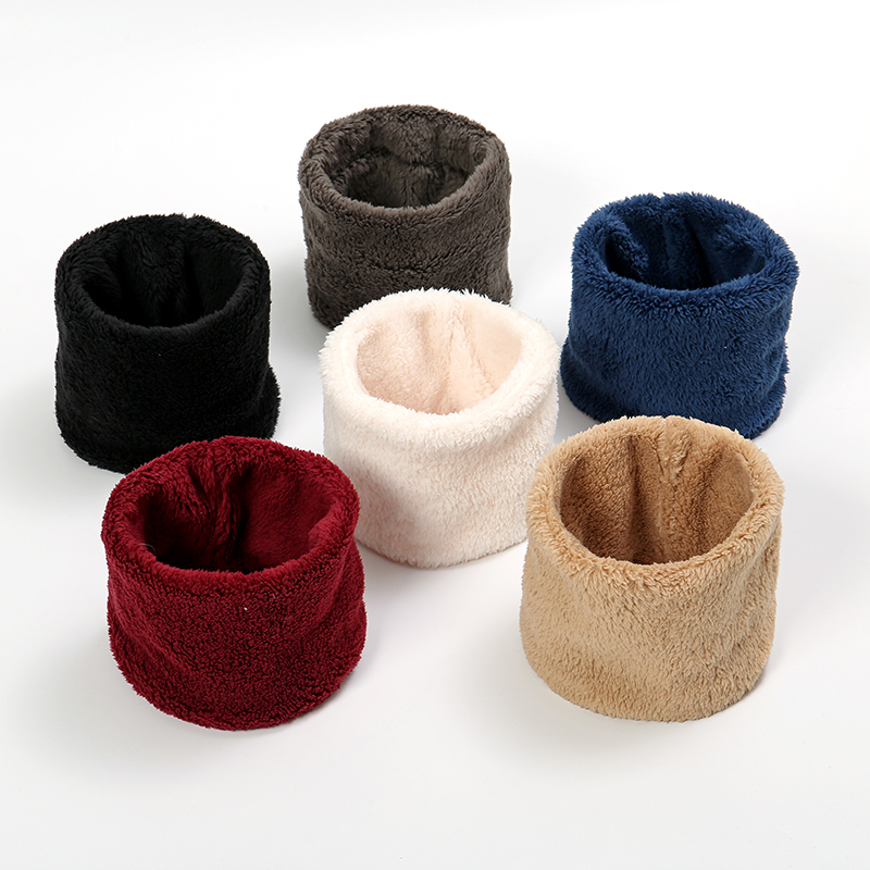 Cashmere Warm Collor Ring Wint - Wool Scarf Men 评论和价格